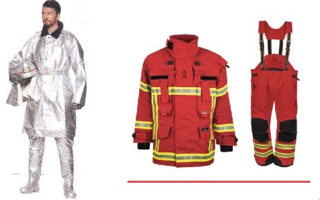  Insulation clothing, fire command clothing